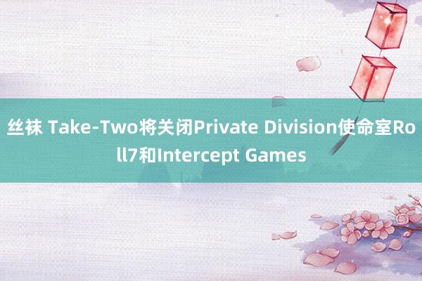 丝袜 Take-Two将关闭Private Division使命室Roll7和Intercept Games